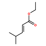 2-Pentenoic acid, 4-methyl-, ethyl ester, (2E)-