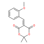 1,3-Dioxane-4,6-dione, 5-[(2-methoxyphenyl)methylene]-2,2-dimethyl-