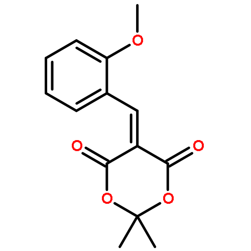 1,3-Dioxane-4,6-dione, 5-[(2-methoxyphenyl)methylene]-2,2-dimethyl-