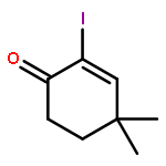 2-Cyclohexen-1-one, 2-iodo-4,4-dimethyl-