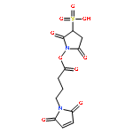 3-Pyrrolidinesulfonic acid,1-[4-(2,5-dihydro-2,5-dioxo-1H-pyrrol-1-yl)-1-oxobutoxy]-2,5-dioxo-