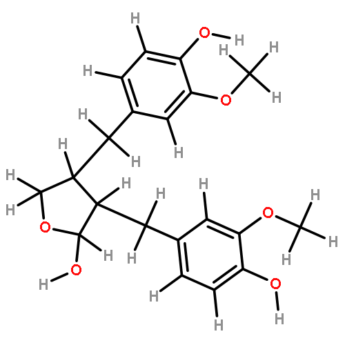 (8R,8'R,9R)-4,4',9-trihydroxy-3,3'-dimethoxy-9,9'-epoxylignan