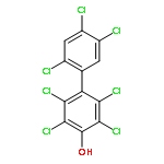 [1,1'-Biphenyl]-4-ol,2,2',3,4',5,5',6-heptachloro-