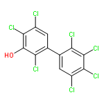 [1,1'-Biphenyl]-3-ol,2,2',3',4,4',5,5'-heptachloro-