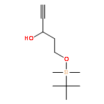 1-Pentyn-3-ol, 5-[[(1,1-dimethylethyl)dimethylsilyl]oxy]-