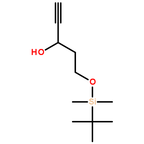 1-Pentyn-3-ol, 5-[[(1,1-dimethylethyl)dimethylsilyl]oxy]-