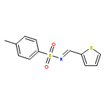 Benzenesulfonamide, 4-methyl-N-(2-thienylmethylene)-