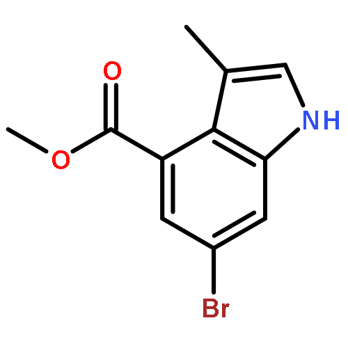 Methyl 6-bromo-3-methyl-1H-indole-4-carboxylate