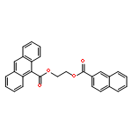 9-Anthracenecarboxylic acid, 2-[(2-naphthalenylcarbonyl)oxy]ethyl ester