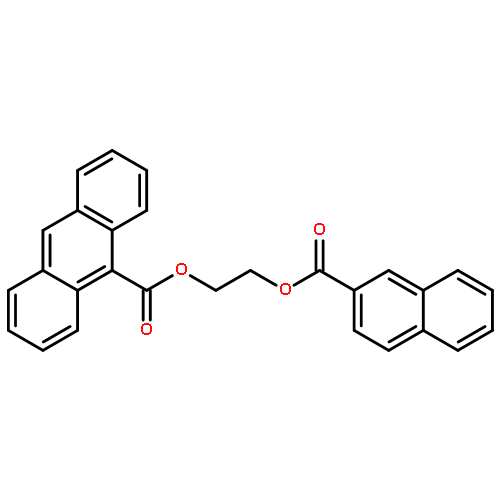 9-Anthracenecarboxylic acid, 2-[(2-naphthalenylcarbonyl)oxy]ethyl ester