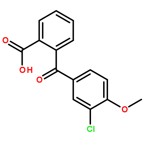 Benzoic acid, 2-(3-chloro-4-methoxybenzoyl)-