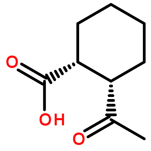 Cyclohexanecarboxylicacid, 2-acetyl-, (1R,2S)-rel-