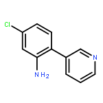 Benzenamine, 5-chloro-2-(3-pyridinyl)-