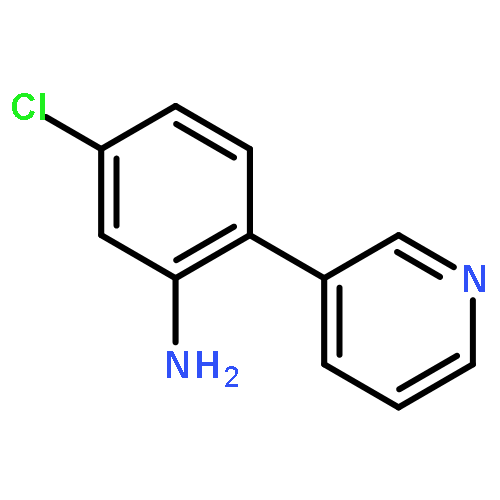 Benzenamine, 5-chloro-2-(3-pyridinyl)-