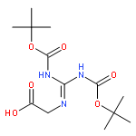 Glycine,N-[bis[[(1,1-dimethylethoxy)carbonyl]amino]methylene]-