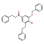 Benzyl 3,5-bis(benzyloxy)-4-bromobenzoate