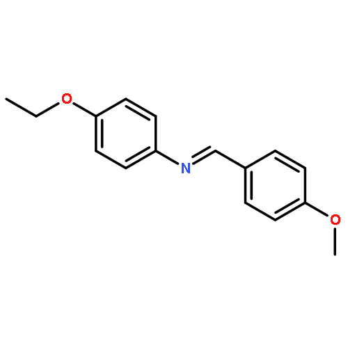 4-ethoxy-N-[(E)-(4-methoxyphenyl)methylidene]aniline