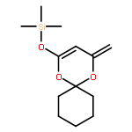 Silane, trimethyl[(4-methylene-1,5-dioxaspiro[5.5]undec-2-en-2-yl)oxy]-