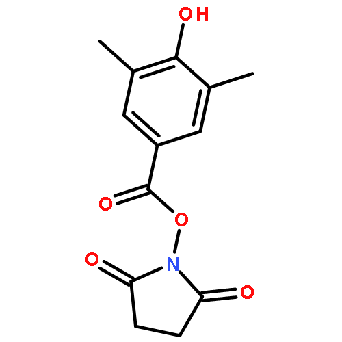 1-[(4-Hydroxy-3,5-dimethylbenzoyl)oxy]-2,5-pyrrolidinedione