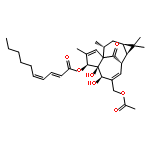 3-O-(2'E ,4'Z-decadienoyl)-20-O-acetylingenol