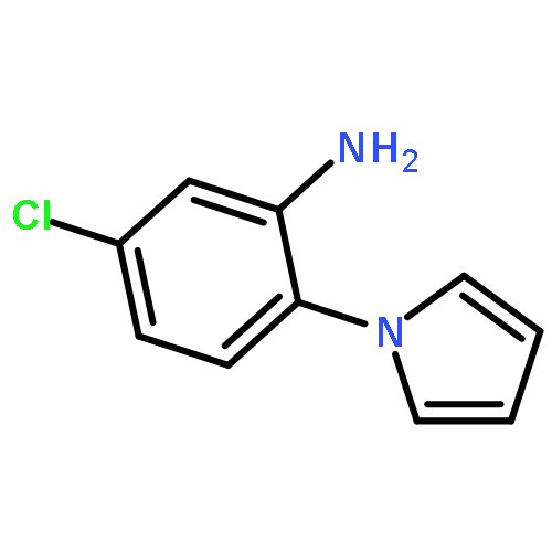 Benzenamine, 5-chloro-2-(1H-pyrrol-1-yl)-