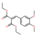 diethyl (3,4-dimethoxybenzylidene)propanedioate