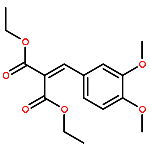 diethyl (3,4-dimethoxybenzylidene)propanedioate