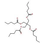 Pentanoic acid,1,1'-[2,2-bis[[(1-oxopentyl)oxy]methyl]-1,3-propanediyl] ester