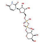 Uridine 5'-(trihydrogendiphosphate), P'-b-L-arabinopyranosylester