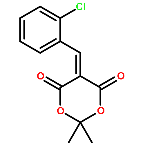 1,3-Dioxane-4,6-dione, 5-[(2-chlorophenyl)methylene]-2,2-dimethyl-