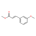 2-Propenoic acid, 3-(3-methoxyphenyl)-, methyl ester