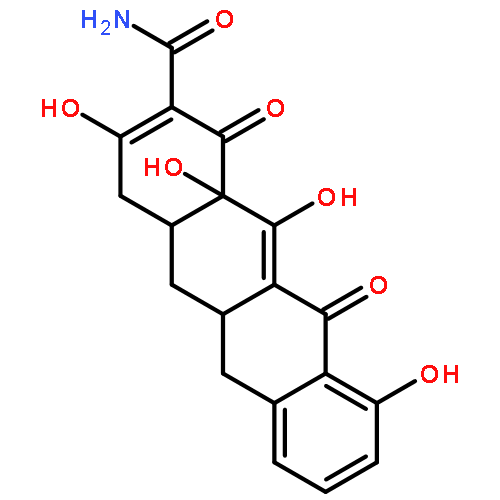 (4aS,5aR,12aS)-3,10,12,12a-Tetrahydroxy-1,11-dioxo-1,4,4a,5,5a,6,11,12a-octahydronaphthacene-2-carboxamide