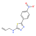 1,3,4-Thiadiazol-2-amine, 5-(4-nitrophenyl)-N-2-propenyl-