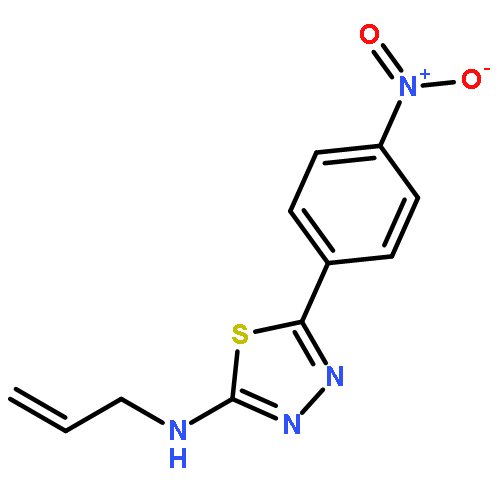 1,3,4-Thiadiazol-2-amine, 5-(4-nitrophenyl)-N-2-propenyl-