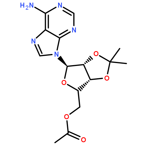 Adenosine,2',3'-O-(1-methylethylidene)-, 5'-acetate