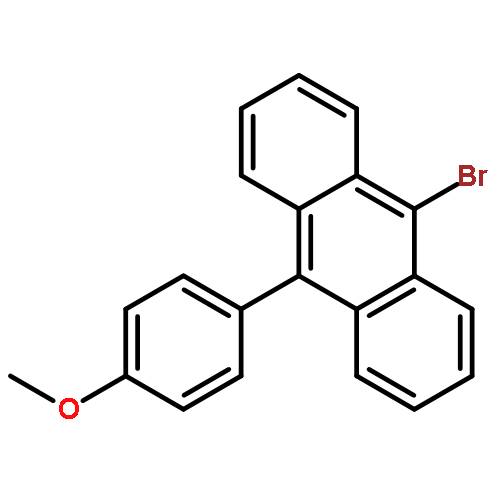 Anthracene, 9-bromo-10-(4-methoxyphenyl)-