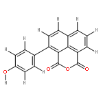 2-(4'-hydroxyphenyl)-1,8-naphthalic anhydride