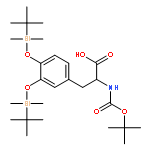 L-Tyrosine,N-[(1,1-dimethylethoxy)carbonyl]-O-[(1,1-dimethylethyl)dimethylsilyl]-3-[[(1,1-dimethylethyl)dimethylsilyl]oxy]-