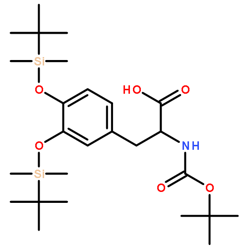 L-Tyrosine,N-[(1,1-dimethylethoxy)carbonyl]-O-[(1,1-dimethylethyl)dimethylsilyl]-3-[[(1,1-dimethylethyl)dimethylsilyl]oxy]-