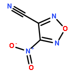 1,2,5-Oxadiazole-3-carbonitrile, 4-nitro-