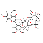 quercetin-3-O-beta-D-glucopyranosyl-(12)-beta-D-xylopyranoside