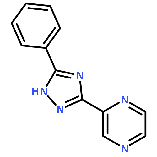 Pyrazine, (5-phenyl-1H-1,2,4-triazol-3-yl)-