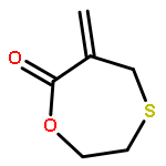 1,4-Oxathiepan-7-one, 6-methylene-