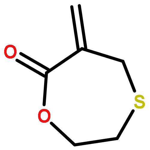 1,4-Oxathiepan-7-one, 6-methylene-