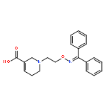 3-Pyridinecarboxylicacid, 1-[2-[[(diphenylmethylene)amino]oxy]ethyl]-1,2,5,6-tetrahydro-