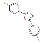 Oxazole, 2,5-bis(4-fluorophenyl)-