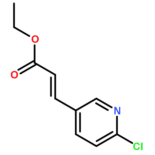 2-Propenoic acid,3-(6-chloro-3-pyridinyl)-, ethyl ester, (2E)-