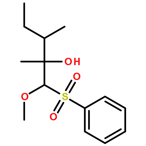 2-Pentanol, 1-methoxy-2,3-dimethyl-1-(phenylsulfonyl)-