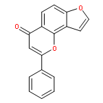 2-phenyl-4H-furo[2,3-h]chromen-4-one