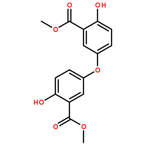 Benzoic acid,3,3'-oxybis[6-hydroxy-, 1,1'-dimethyl ester